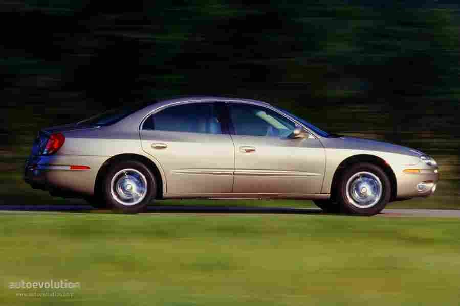 OLDSMOBILEAurora 3488 2 Car A4 Photo Print