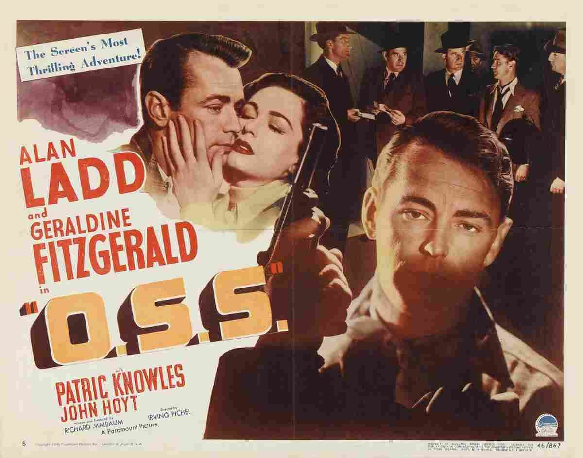 OSS 02  film star poster A4 Photo Print