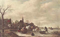 OSTADE Isaack van Winter Landscape A4 Photo Print