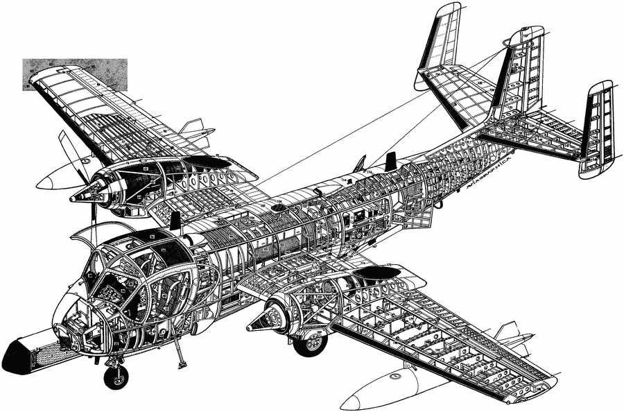 OV 1 Mohawk cutaway A4 Photo Print