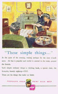 OXO the simple things 285 Vintage Advert A4 Photo Print