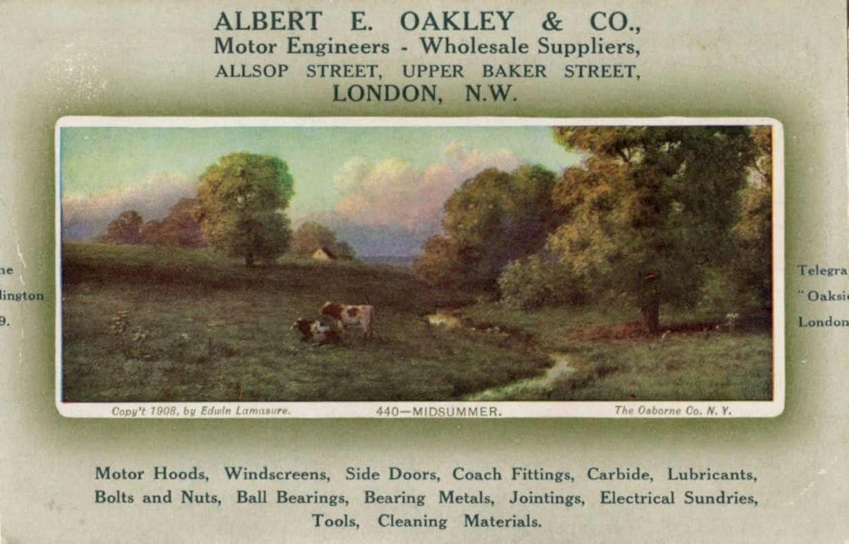 Oakley Bridge Postcard Vintage Retro Advert Ads A4 Photo Print