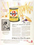 Oat Flakes Tin Vintage Retro Advert Ads A4 Photo Print