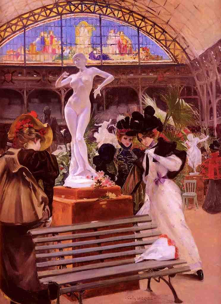 Obeda Carlos Vasquez y Cleo De Merode Au Salon Art A4 Photo Print
