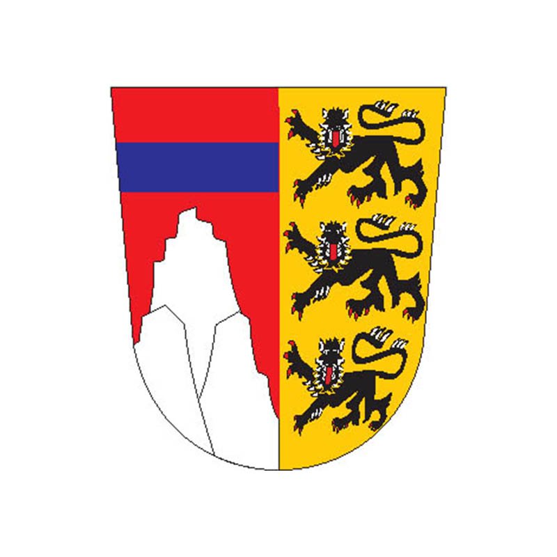 Oberallgau Kreis Coat Of Arms N4910 A4 Photo Print