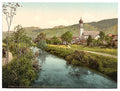 Oberammergau I Upper Bavaria Vintage A4 Photo Print