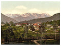 Oberau Upper Bavaria Vintage A4 Photo Print