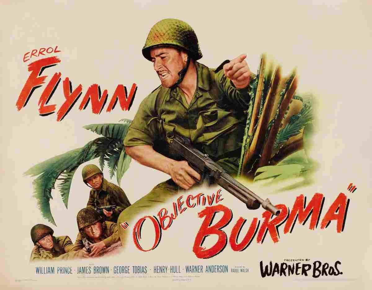 Objective Burma 02  film star poster A4 Photo Print