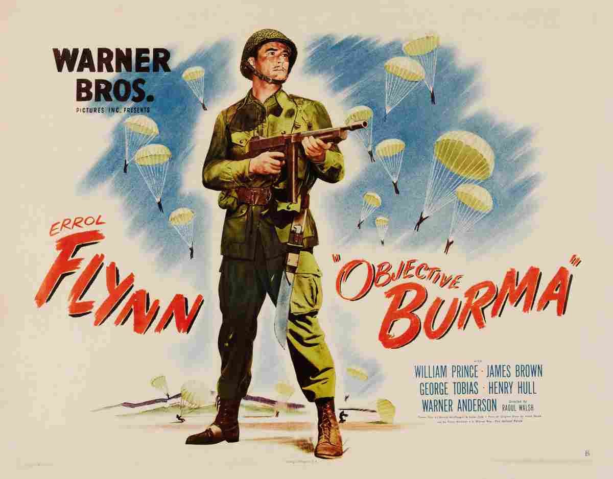 Objective Burma 03  film star poster A4 Photo Print