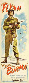 Objective Burma 05  film star poster A4 Photo Print