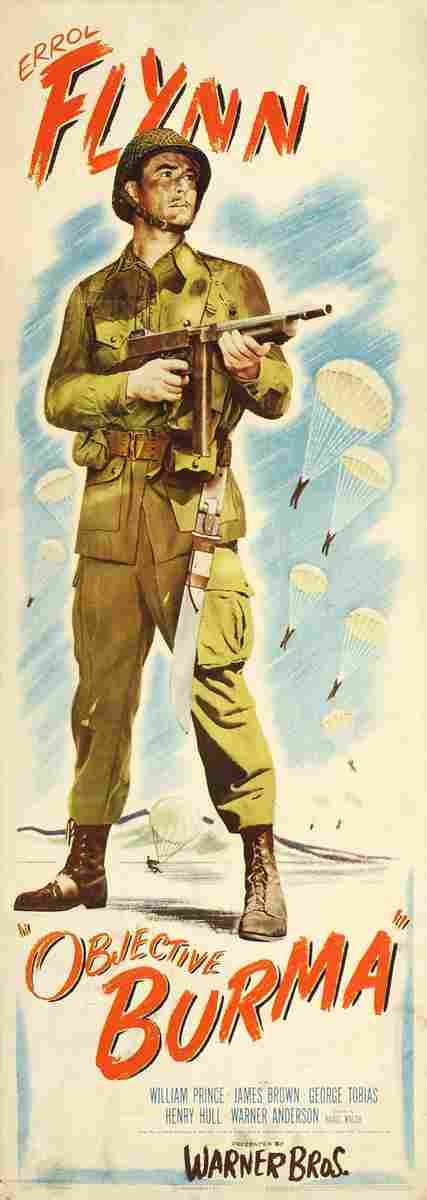 Objective Burma 05  film star poster A4 Photo Print