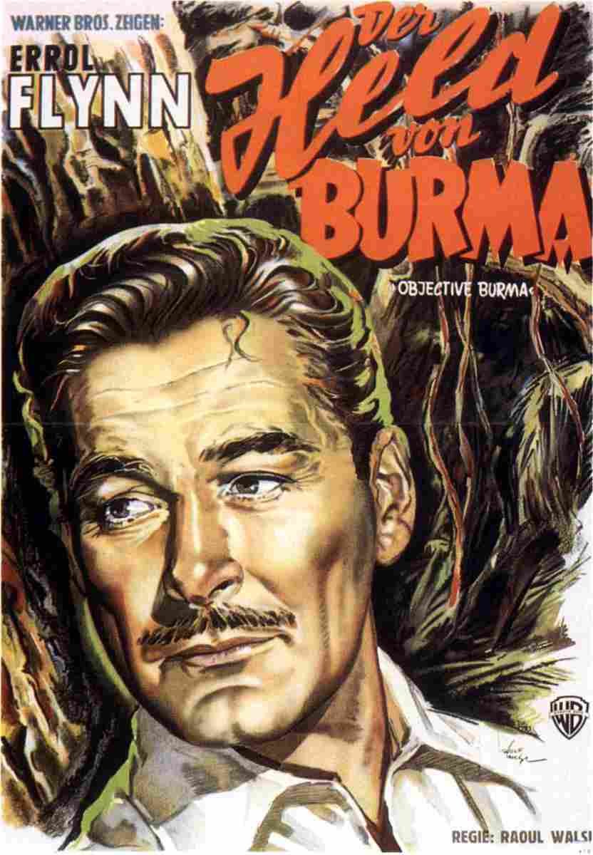 Objective Burma 07  film star poster A4 Photo Print