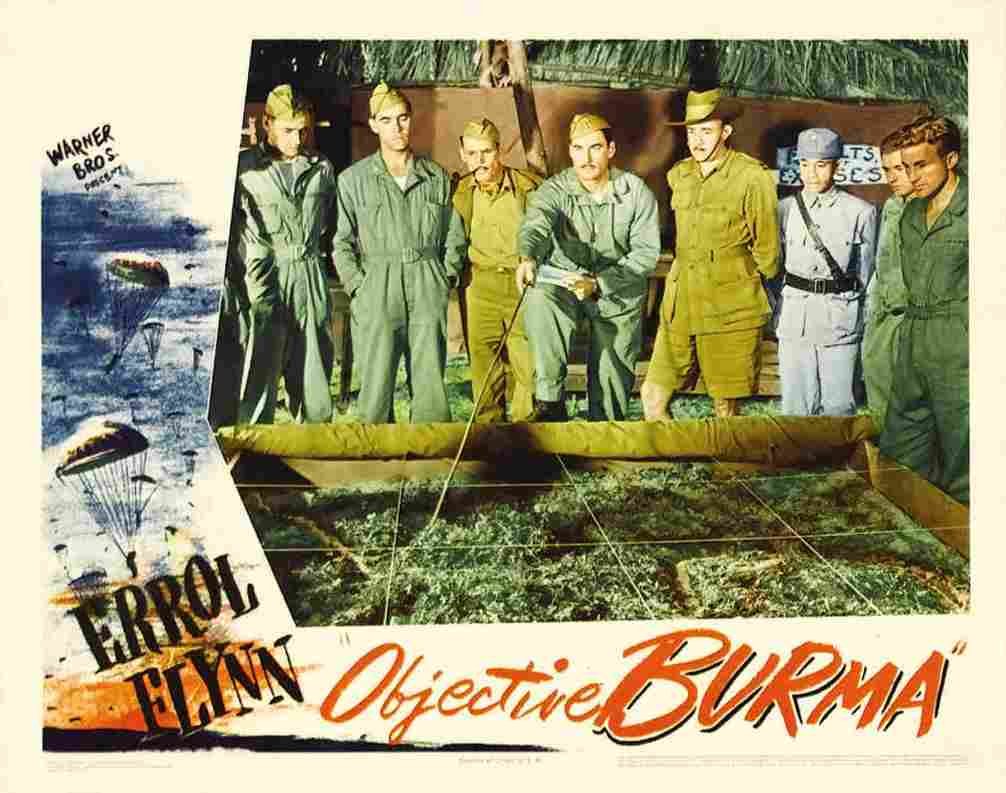 Objective Burma 10  film star poster A4 Photo Print