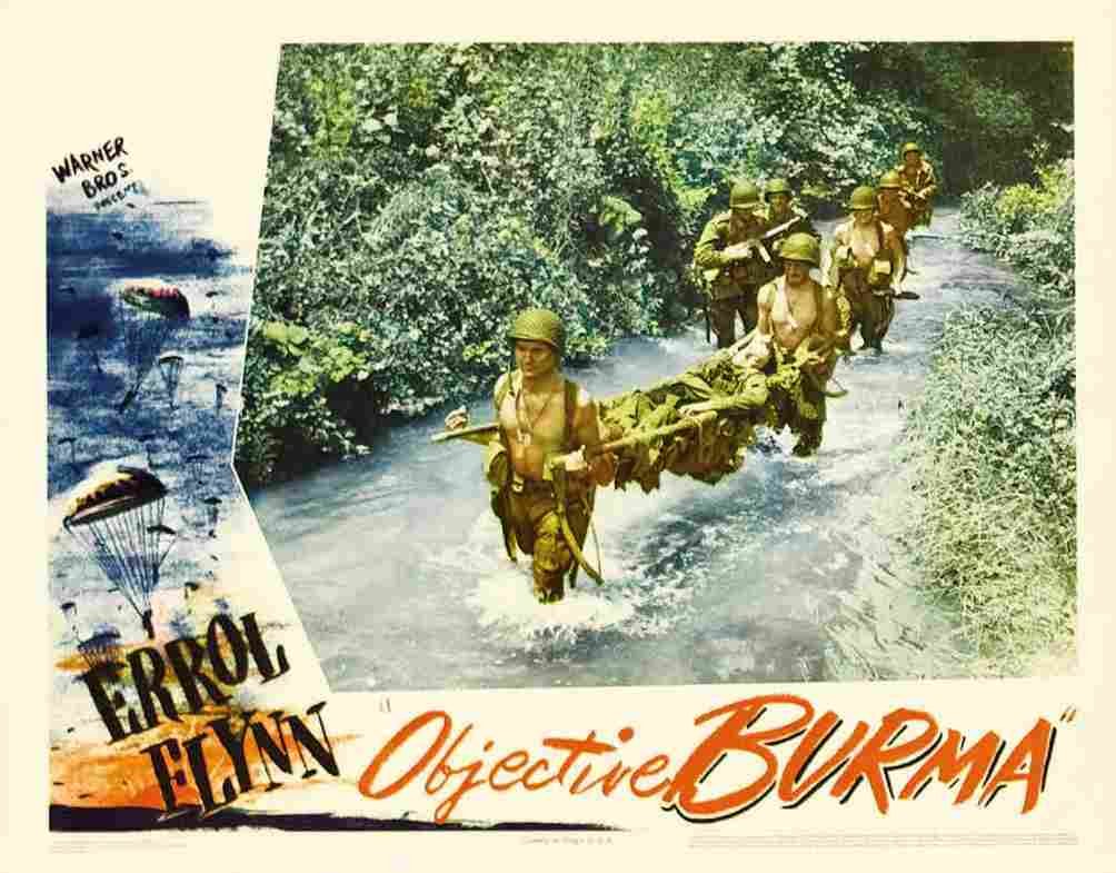Objective Burma 11  film star poster A4 Photo Print