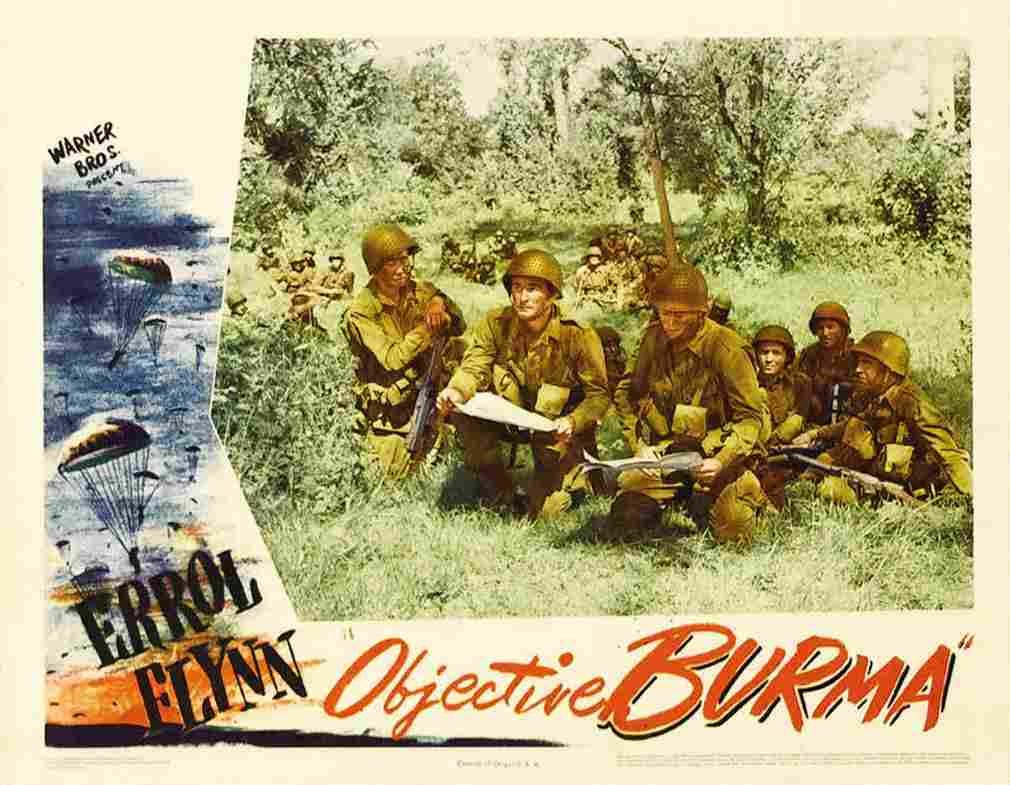 Objective Burma 13  film star poster A4 Photo Print