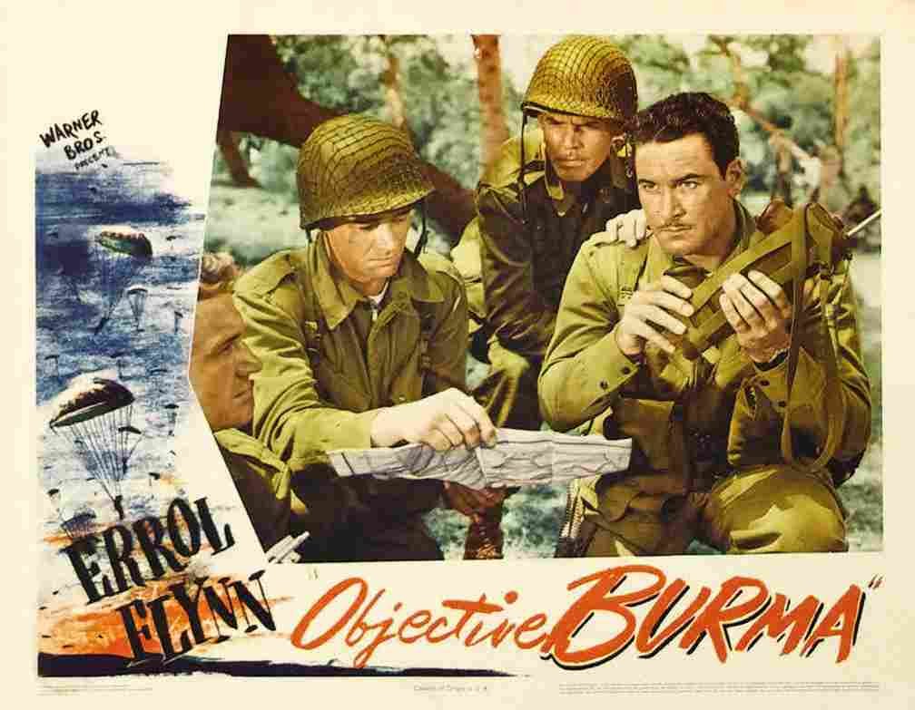 Objective Burma 14  film star poster A4 Photo Print