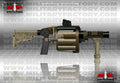 Obr Rgp40 Six Shot Grenade Launcher A4 Photo Print