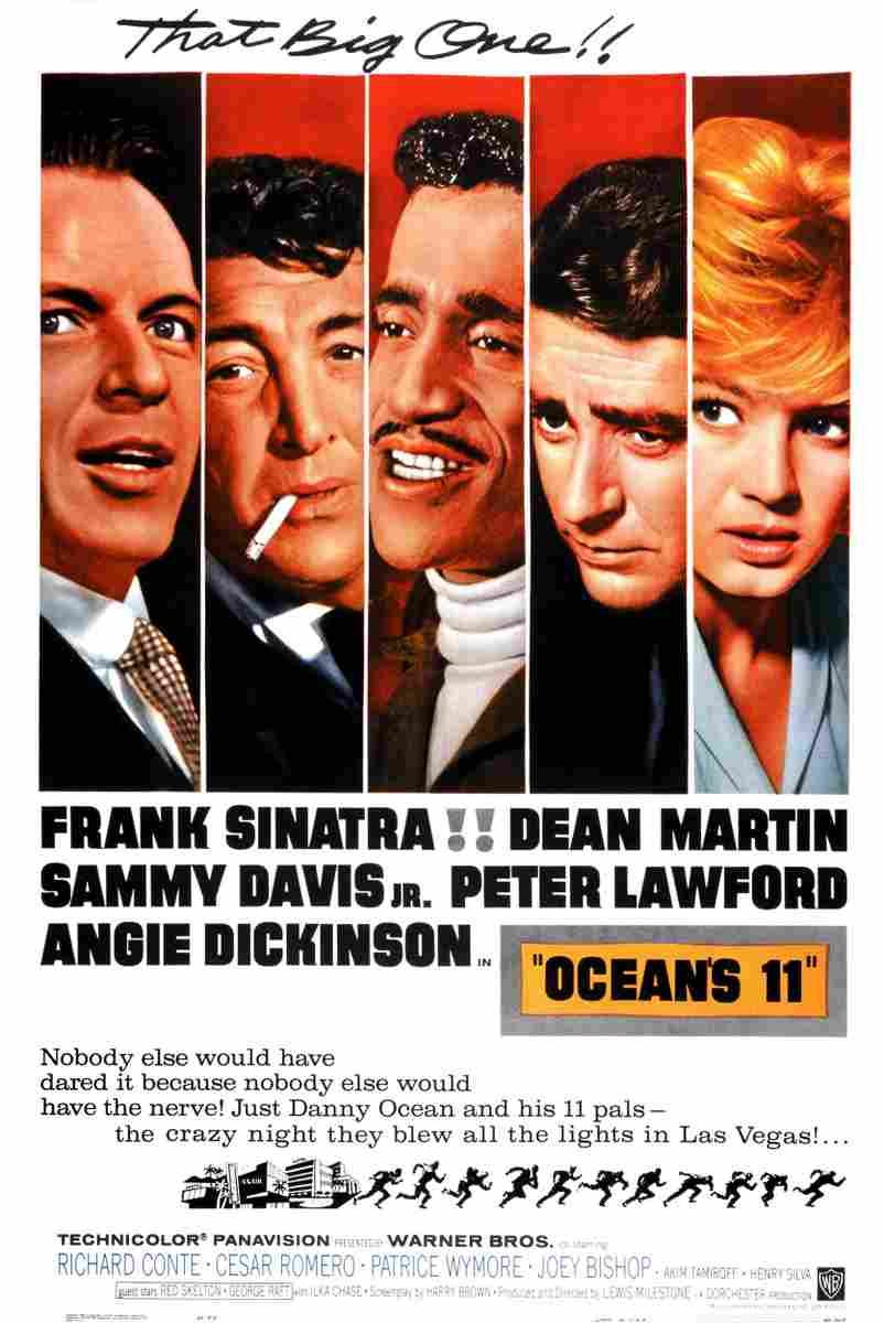 Oceans 11 01  film star poster A4 Photo Print