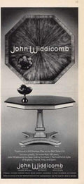 Octagonal Table Widdicomb Vintage Retro Advert Ads A4 Photo Print