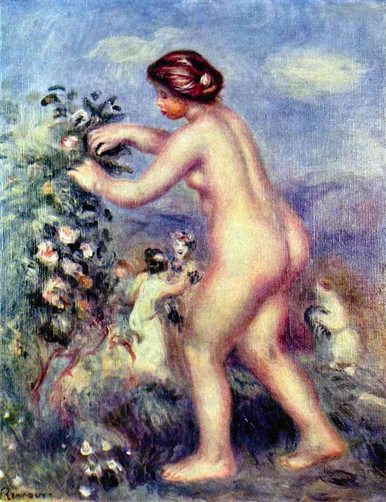 Ode To Flower After Anakreon Renoir A4 Photo Print