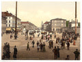 Odeonplatz and Ludwigstrasse Munich Bavaria Vintage A4 Photo Print