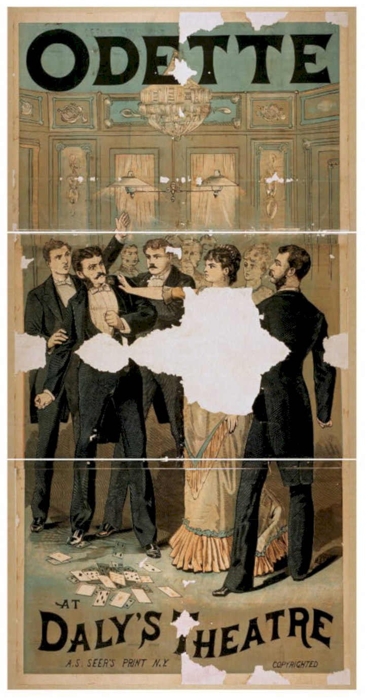 Odette Daly Theatre Vintage Retro Advert Poster A4 Photo Print