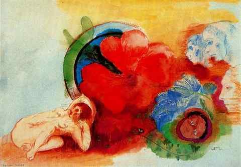 Odilon Redon 17 A4 Photo Print