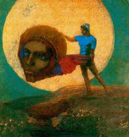 Odilon Redon 5 5 A4 Photo Print