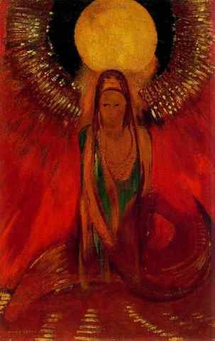 Odilon Redon 70 A4 Photo Print
