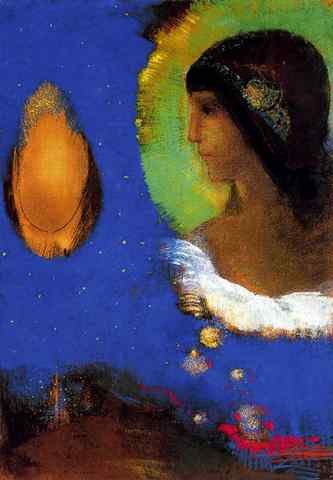 Odilon Redon 84 A4 Photo Print