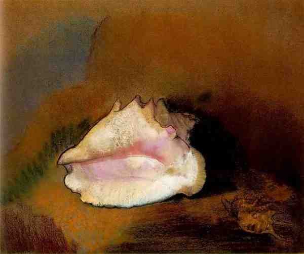 Odilon Redon Coquille A4 Photo Print