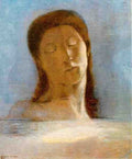 Odilon Redon Yeux Clos A4 Photo Print