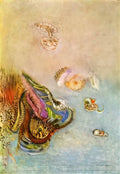 Odilon Redon animals of the sea 1910 Art A4 Photo Print