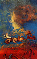 Odilon Redon apollo s chariot 1 Art A4 Photo Print
