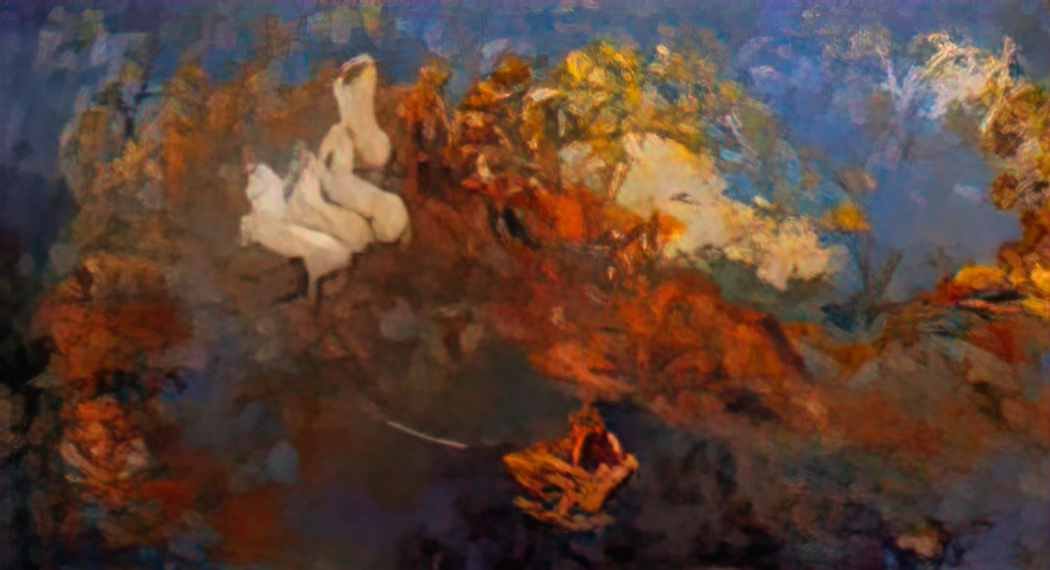 Odilon Redon apollo s chariot 3 Art A4 Photo Print