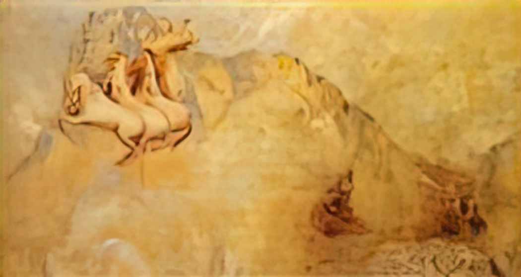 Odilon Redon apollo s chariot 6 Art A4 Photo Print