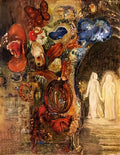Odilon Redon apparition Art A4 Photo Print