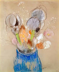 Odilon Redon bouquet of flowers 4 Art A4 Photo Print