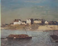Odilon Redon breton harbour Art A4 Photo Print