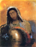 Odilon Redon buddha Art A4 Photo Print