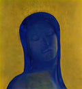 Odilon Redon closed eyes 1 Art A4 Photo Print