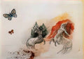 Odilon Redon combat of centaurs Art A4 Photo Print