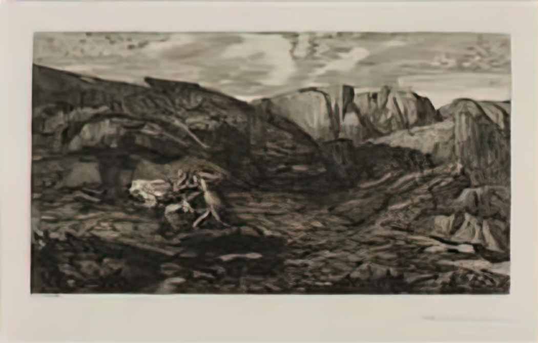 Odilon Redon fear 1866 Art A4 Photo Print