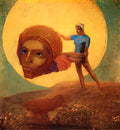 Odilon Redon figure Art A4 Photo Print