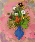 Odilon Redon flowers 1905 Art A4 Photo Print
