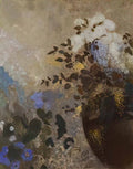 Odilon Redon flowers in a black vase Art A4 Photo Print
