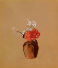 Odilon Redon flowers in a pot Art A4 Photo Print