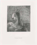 Odilon Redon helena ennoia plate 10 1896 Art A4 Photo Print