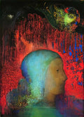 Odilon Redon joan of arc Art A4 Photo Print
