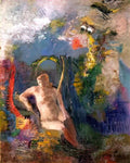Odilon Redon landscape with eve Art A4 Photo Print